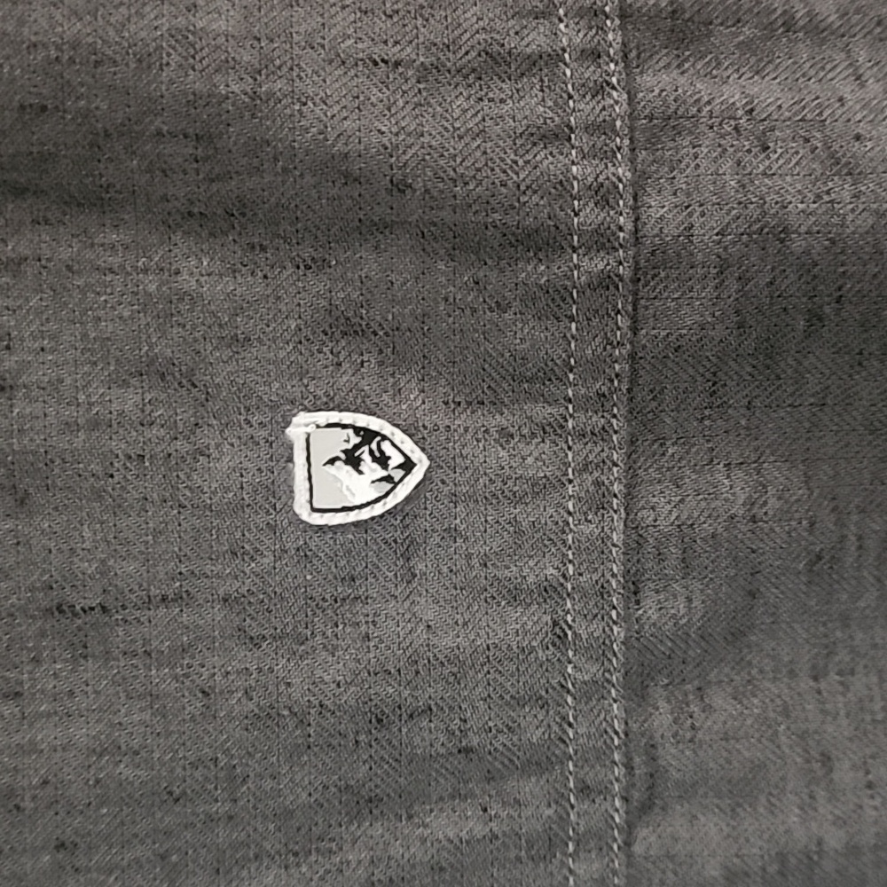 KÜHL Charcoal Long Sleeve Performance Button Up Shirt - Picture 7 of 11